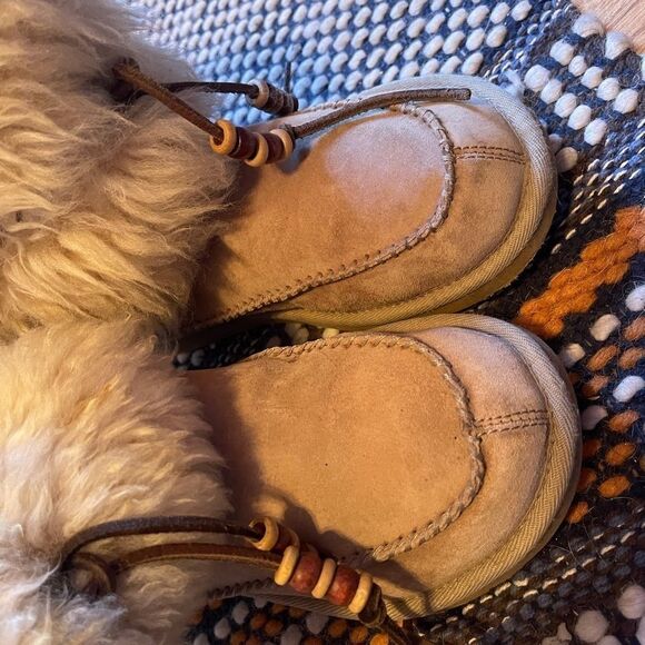 Ugg’s Ranier 5189 Limited edition Suede Eskimo boots sz 9 - Picture 10 of 11